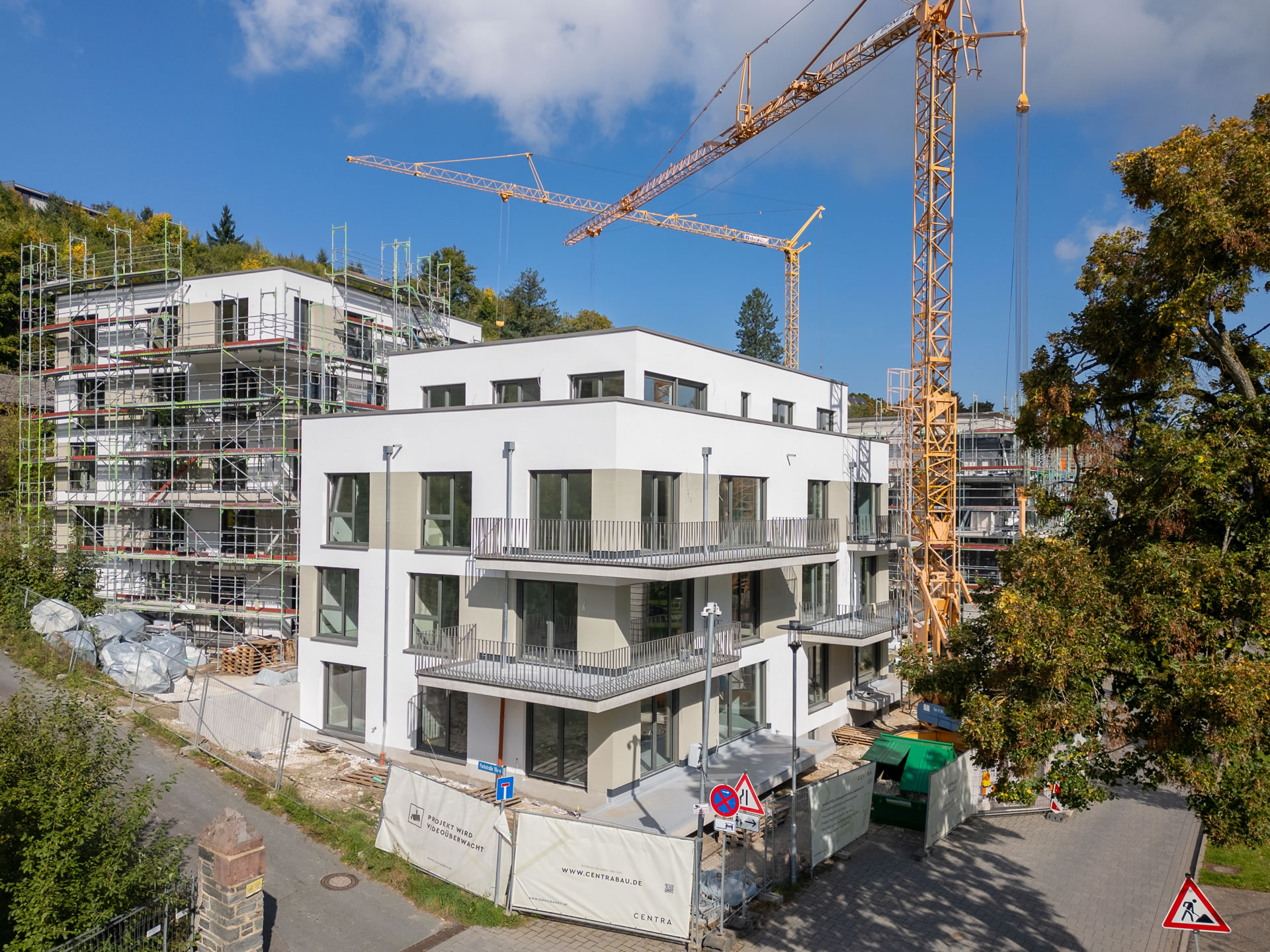 Fassade Haus 2 verputzt